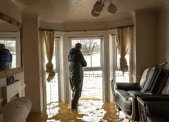 water damage restoration service Cammack Village